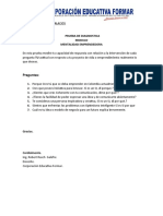 Prueba de Diagnostica Mentalidad e Sep 2021