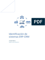 Identificación de Sistemas ERP-CRM