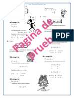 Factorización de polinomios de segundo grado