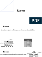 Como as roscas permitem a união e movimento de peças