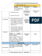 Pautas para El Ingreso de Estudiantes de Bachillerato-Directores de Grupo-Jueves 20 Enero 2022