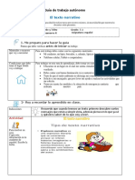 Guía de trabajo autónomo en español