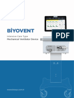 Biyovent: Intensive Care Type Mechanical Ventilator Device