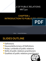 Chapter 1-INTRODUCTION TO PUBLIC RELATION