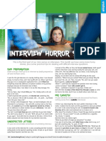 Interview Horror Stories: Bad Preparation