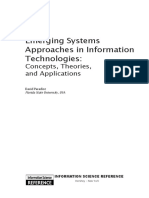 Emerging Systems Approaches in Information Technologies:: Concepts, Theories, and Applications