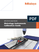 Metrology Instruments Calibration Guide: Mitutoyo Asia Pacific