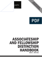 Associate and Fellows Distinction Handbook - Issue - 5 - May - 2012