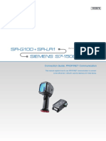 SR-G100 + SR-LR1 Siemens S7-1500 Series: Connection Guide: PROFINET Communication