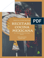 Recetario Mexicana