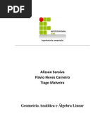 Quadricas - Algebra Linear