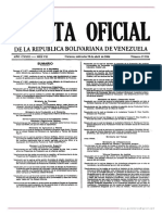 Resumen de decretos y resoluciones del gobierno venezolano