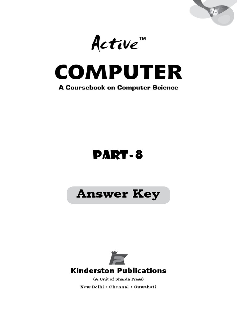 Computer Book 8 Answer Key | PDF | Computer Virus | Security Hacker
