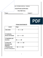 First Term Revision Social St. GR 5