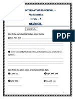 Q1) Write Each Number in Two Other Forms: 513, 564, 076: Chapter 1