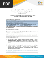 Guía de Actividades y Rúbrica de Evaluación - Unidad 1 - Fase 1 - Realizar Reconocimiento Del Curso