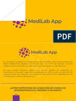 Encuesta Medilab Intencion de Voto
