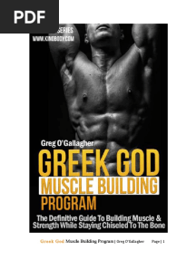 Greek God: Muscle Building Program