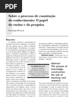 construção do conhecimento