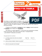 La Tortuga y EL Águila para Segundo de Primaria