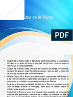 Clubul de la roma - pt seminar 11.05.2020