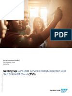 Setting Up (35D) : Core Data Services-Based Extraction With SAP S/4HANA Cloud