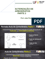 Aula Carboidrato Parte 2 - Slides Encontro Síncrono