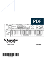 Manual Roland VR09 Español