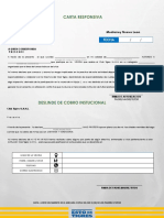 Carta Responsiva y Deslinde de Cobro Tigres
