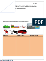 29.03.2021 Arraste Os Meios de Transportes e Solte Nos Lugares Corretos