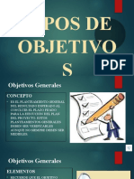 Tipos de Objetivos