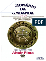 Dicionacc81rio Da Umbanda Altair Pinto