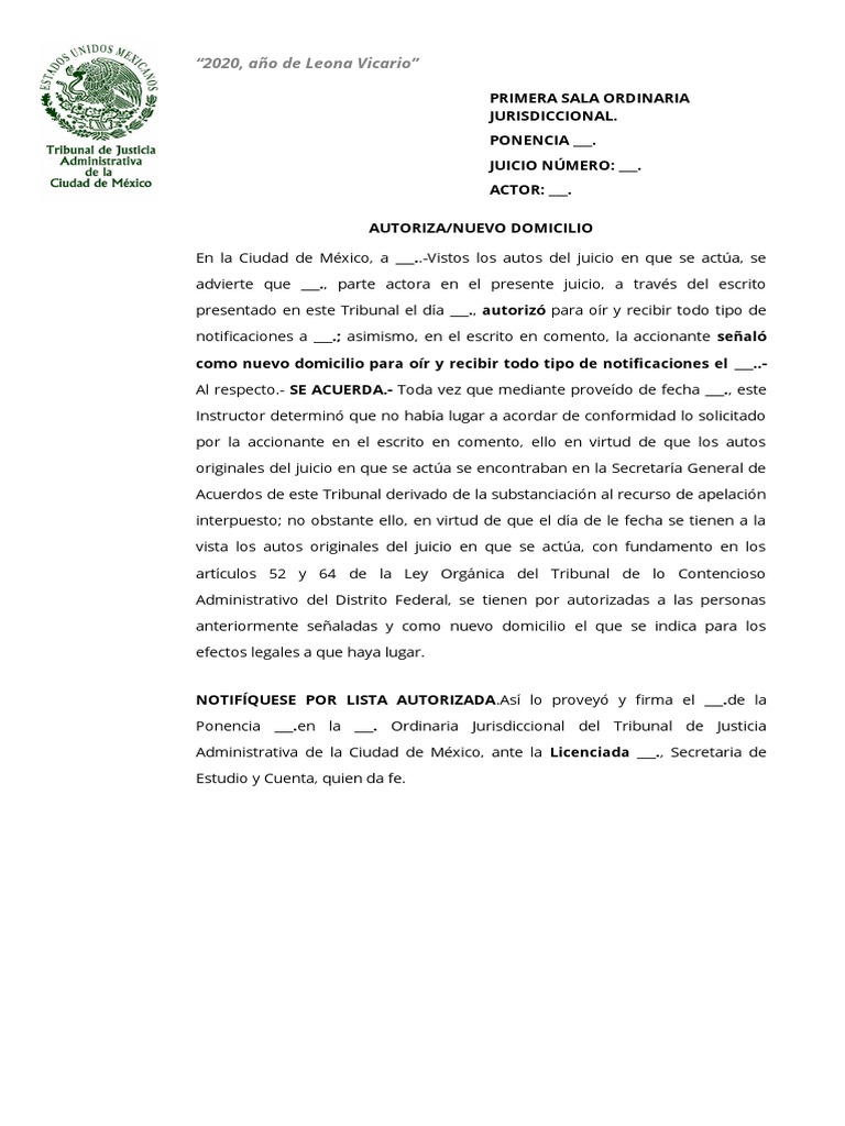 Autoriza 5 | PDF
