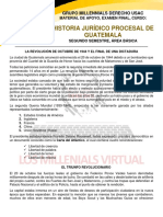 HISTORIA JURIDICO SOCIAL DE GUATEMALA, Examen Final