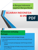 Perlawanan Bangsa Indonesia Terhadap Penjajahan Bangsa Barat