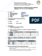 Plan de Implementación para La Prestación Del Servicio Educativo 2022