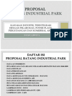 Proposal Batang Industrial Park 17072020