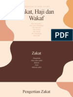 Zakat, Haji Dan Wakaf: Membuat Power Point