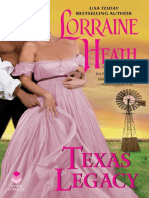 O Legado Do Texas Lorraine Heath