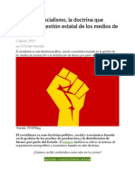 Qué Es El Socialismo