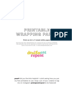 Printable Paper Crafts for Personal Use Only