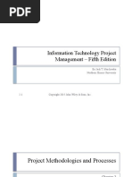 Information Technology Project Management - Fifth Edition: by Jack T. Marchewka Northern Illinois University