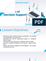 Topic 1 Overview of Decision Support