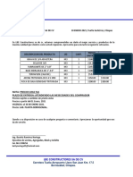 Cot Materiales Lbe (Gorsa)