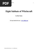 Eight Sabbats of Witchcraft