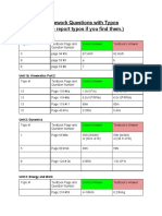 Homework Questions With Typos (Please Report Typos If You Find Them.)