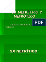 SX NEFRÓTICO Y NEFRITICO