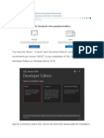 SQL Installation New