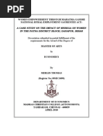 Download Women Empowerment Through Mnrega- Merlin Thomas by merlyn thomas SN55777489 doc pdf