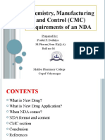 CMC of NDA - Praful